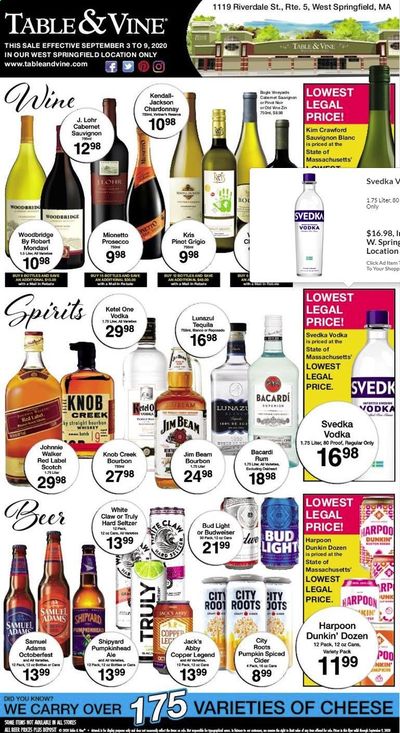 Big Y Weekly Ad September 3 to September 9