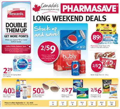 Pharmasave (AB, SK & MB) Flyer September 4 to 10