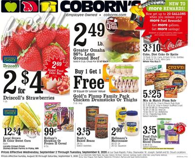Coborn's Weekly Ad September 2 to September 8