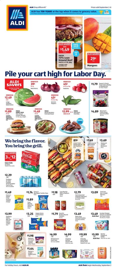 ALDI (CA) Weekly Ad September 2 to September 8