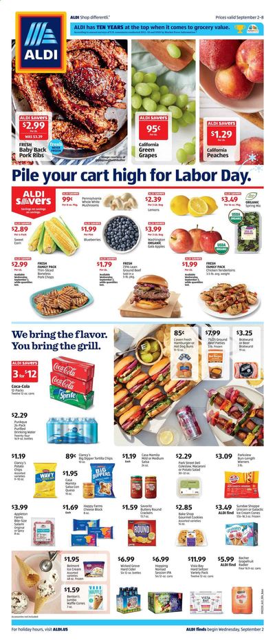 ALDI (AR, IA, IL, MI, MO) Weekly Ad September 2 to September 8
