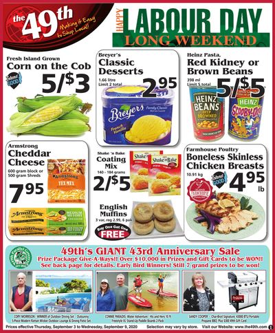 The 49th Parallel Grocery Flyer September 3 to 9