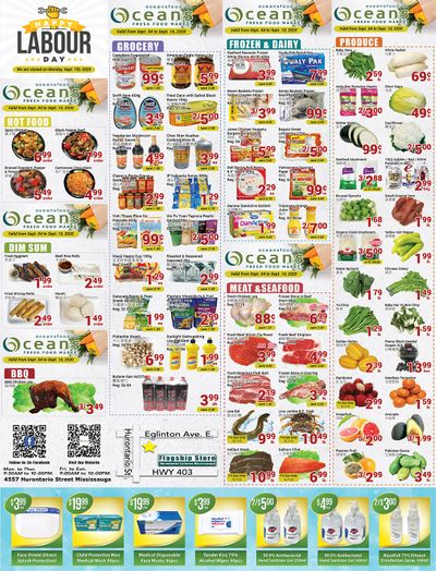 Oceans Fresh Food Market (Mississauga) Flyer September 4 to 10