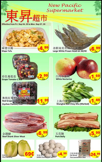 New Pacific Supermarket Flyer September 4 to 10