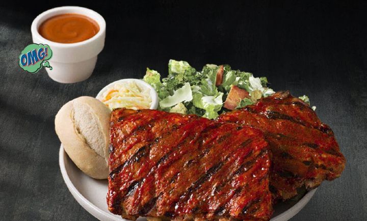 Full Rack Side Sweet Heat Ribs at Swiss Chalet