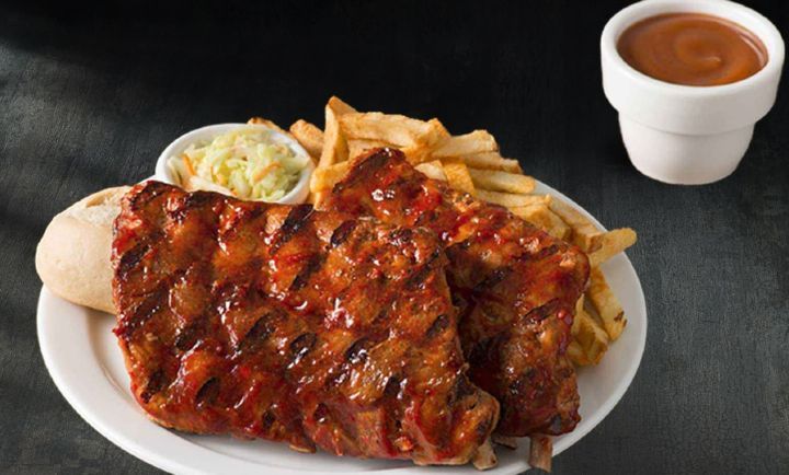 Full Rack Back Sweet Heat Ribs  at Swiss Chalet