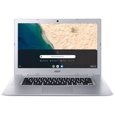 Acer 15.6" Touchscreen Chromebook - Silver (AMD A6-9220C/32GB SSD/4GB RAM/Chrome OS) - Open Box On Sale for $299.99 (Save $100.00) at Best Buy Canada
