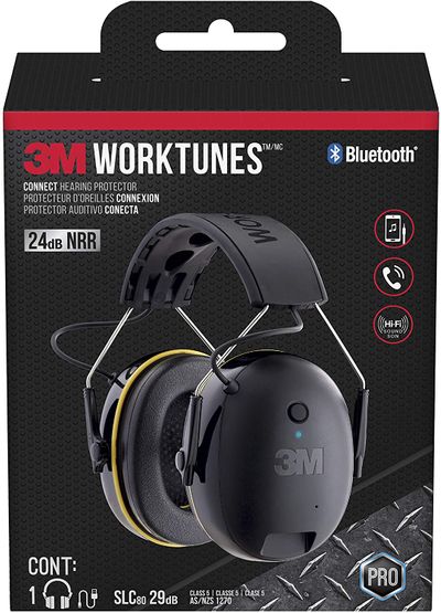 3M Worktunes Connect Bluetooth Hearing Protection with Call Integration, Noise Cancelling, NRR 29 dB (90543) On Sale for $69.99 (Save $20.00) at Amazon Canada