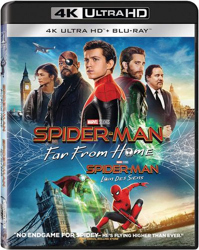 Spider-Man: Far from Home [Blu-ray] (Bilingual) On Sale for $17.99 at Amazon Canada