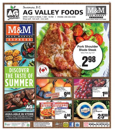 AG Foods Flyer September 4 to 10