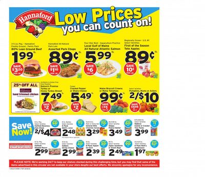 Hannaford (MA) Weekly Ad September 6 to September 12