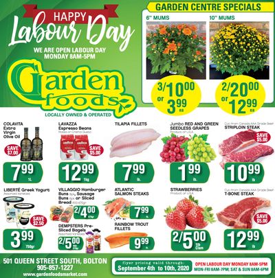 Garden Foods Flyer September 4 to 10