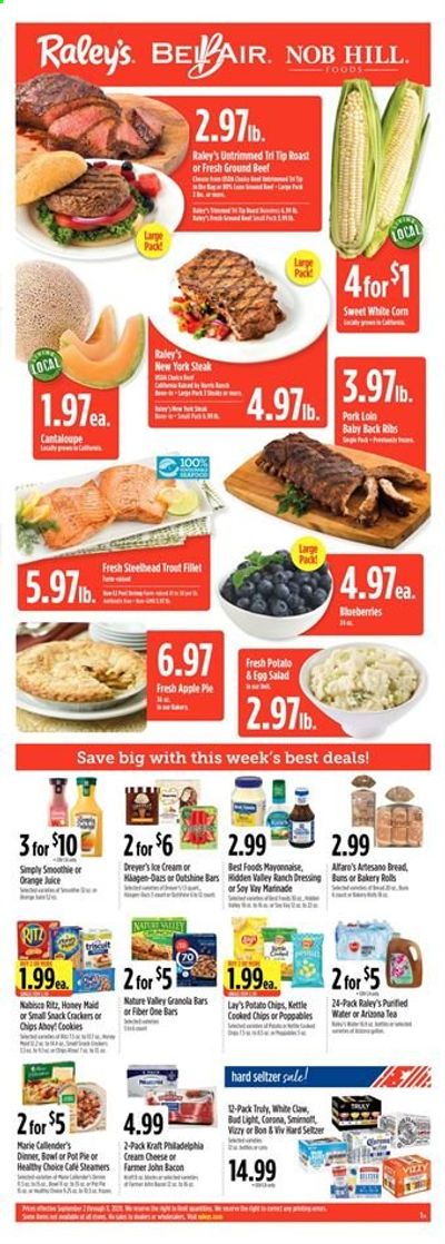 Raley's Weekly Ad September 2 to September 8