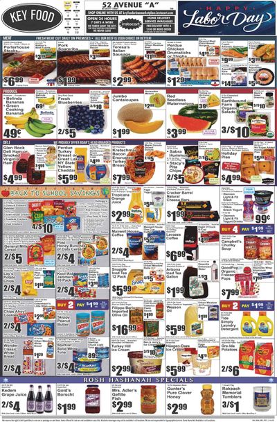 Key Food (NY) Weekly Ad September 4 to September 10