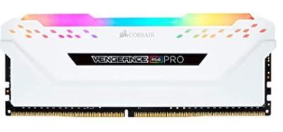Corsair Vengeance RGB PRO 16GB (2x8GB) DDR4 3200MHz C16 LED Desktop Memory, White For $99.00 At Amazon Canada