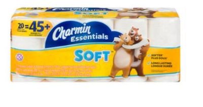 Charmin Essentials Toilet Paper - 20pk. For $7.97 At Giant Tiger Canada