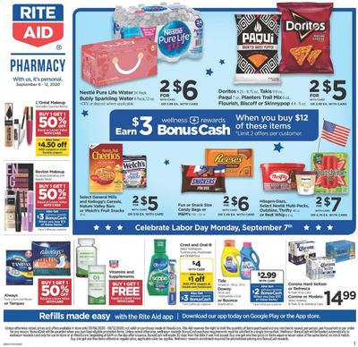 RITE AID Weekly Ad September 6 to September 12