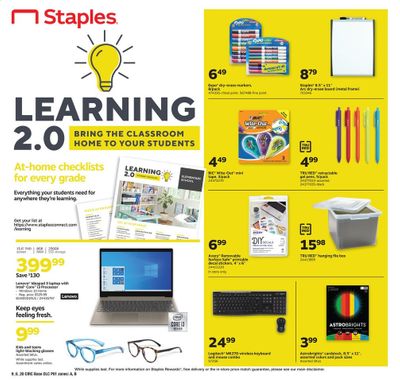 Staples Weekly Ad September 6 to September 12
