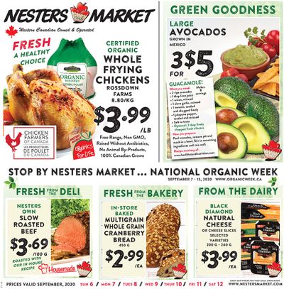 Nesters Market Flyer September 6 to 12