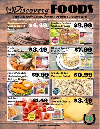 Discovery Foods Flyer September 6 to 12