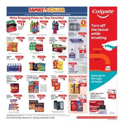 Family Dollar Weekly Ad September 6 to September 12