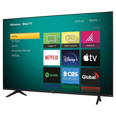 Hisense 58-in. 4K HDR Roku Smart TV 58R61G On Sale for $447.99 at Costco Canada