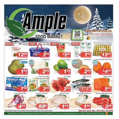 Ample Food Market Flyer November 29 to December 5