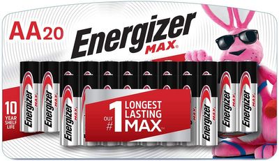 Energizer MAX AA Batteries, Designed to Prevent Damaging Leaks On Sale for $ 7.88 (Save $ 14.61) at Amazon Canada