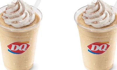 New Pumpkin Shake at Dairy Queen