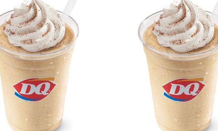 New Pumpkin Shake at Dairy Queen