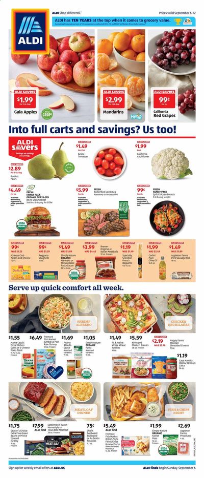 ALDI (CT, NH, NY, OH, RI, VT) Weekly Ad September 6 to September 12