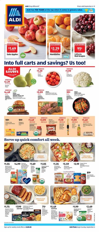 ALDI (NY) Weekly Ad September 6 to September 12