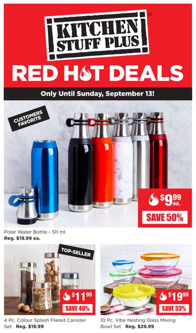 Kitchen Stuff Plus Red Hot Deals Flyer September 8 to 13