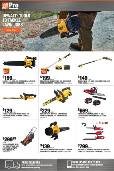 The Home Depot Weekly Ad September 7 to September 14