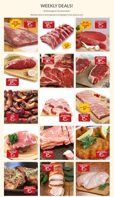 Robert's Fresh and Boxed Meats Flyer September 8 to 14
