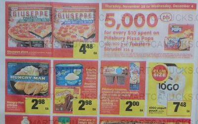 Real Canadian Superstore Ontario: Pillsbury Pizza Pops & Toaster Strudel $1 Each After Price Match And PC Optimum Points