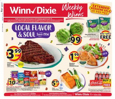 Winn Dixie Weekly Ad September 9 to September 15