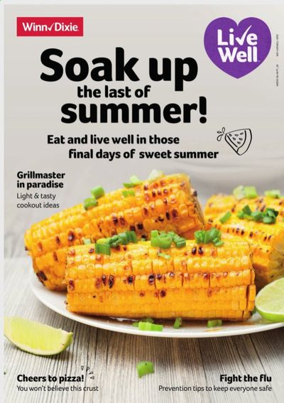 Winn Dixie Weekly Ad August 26 to September 30