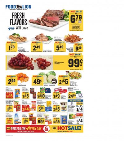 Food Lion (TN) Weekly Ad September 9 to September 15