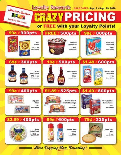 Market Basket Weekly Ad September 2 to September 29