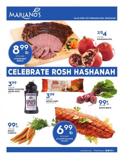 Mariano’s Weekly Ad September 2 to September 20