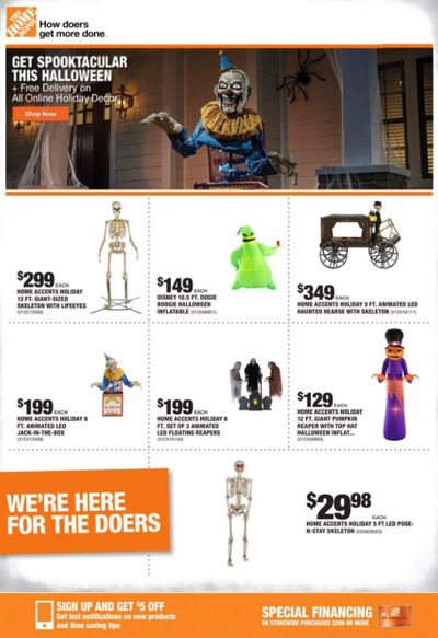 The Home Depot Weekly Ad September 8 to September 10