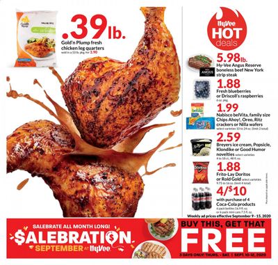 Hy-Vee (IA, IL, MN, MO, SD) Weekly Ad September 9 to September 15