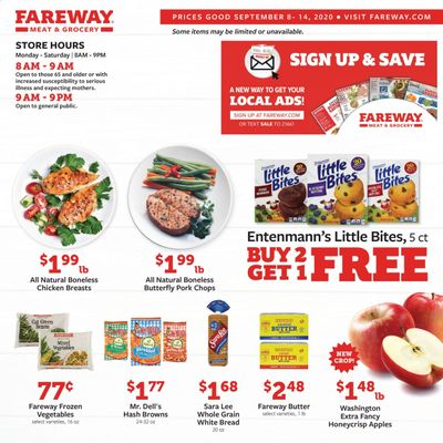 Fareway (IA) Weekly Ad September 8 to September 14