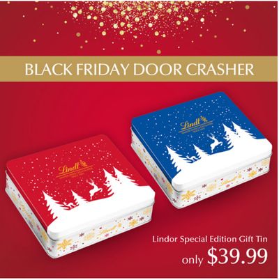 Lindt Chocolate Canada Black Friday 2019 Door Crasher Sale: Today, Get a Lindor ‘Special Edition’ Holiday Gift Tin with 125 Truffles for ONLY $39.99! + More Deals