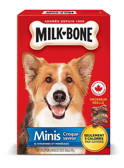 Milk-Bone Flavour Snacks Mini's Dog Biscuits 475g on Sale for $ 1.99 at Amazon Canada