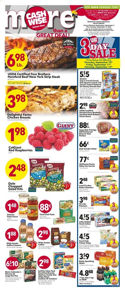 Cash Wise (MN, ND) Weekly Ad September 9 to September 15