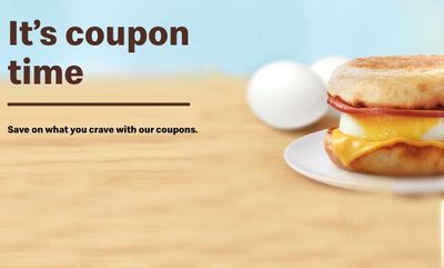 COUPONS ON at McDonald's Canada