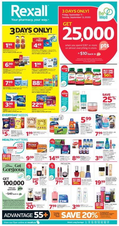 Rexall (ON) Flyer September 11 to 17