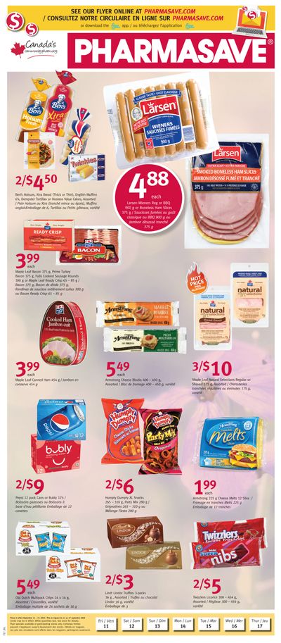 Pharmasave (NB) Flyer September 11 to 17